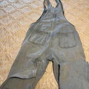 Old Navy | Light Wash Straight Leg Overalls